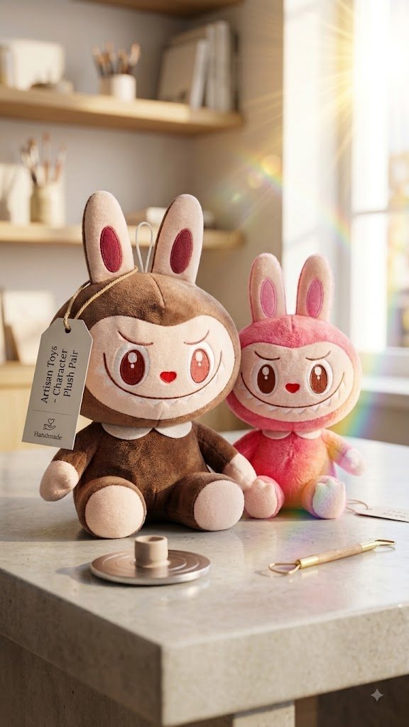 peluche à l'effigie de Labubu