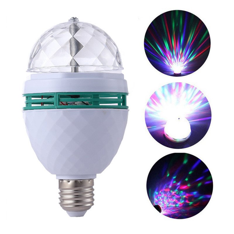 led full color rotating lamp