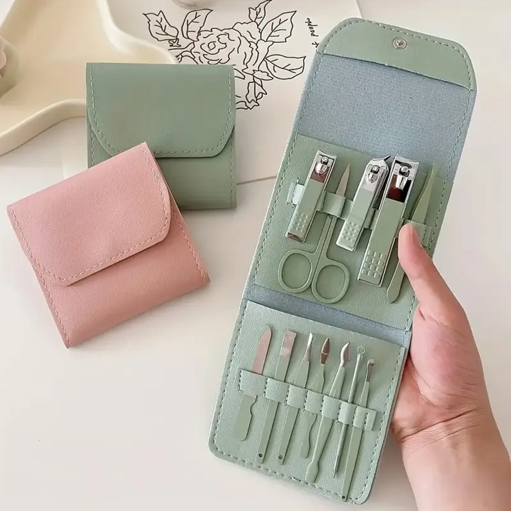 Ensemble de Coupe Ongles 12 Pièces
